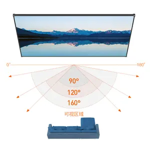 Projector frame screens 84 inch 150 inch projection screen