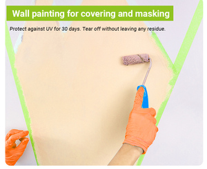 Ruban adhésif <span class=keywords><strong>de</strong></span> <span class=keywords><strong>masquage</strong></span> UJANG en papier Washi, résistant aux hautes températures et aux UV, pour peinture automobile, tenue 30 jours - Product Image 6