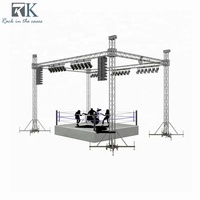 Estructura de Soporte Cuadrada de Aluminio para Iluminación, Soporte de Truss para DJ, Soporte de Truss de Aluminio para Escenario