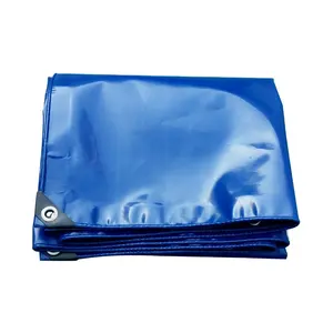 Cr-g15 bâche en pvc à air chaud à haute efficacité bâche en pvc pour temps chaud 610gsm 100% bâche enduite de pvc en polyester pour porte extérieure