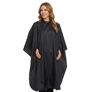 ROYAL LEADING Populaire, avec logo personnalisé, en polyester résistant à l'eau, châle et tablier de salon de coiffure, capes de coiffure - Product Image 1