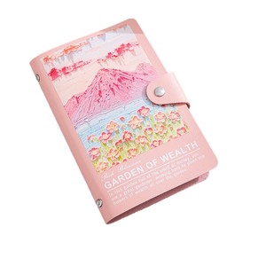 Gran Oferta: Libro de Ahorros de Cuero Suave con Diseño de Pintura al Óleo, Organizador de Efectivo, Clip para Billetes, Libro de Ahorros de Billetes, Libro de Contabilidad y Finanzas - Product Image 6