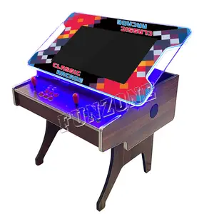 2 pemain Bartop koin Arcade dioperasikan permainan Bartop mesin Arcade dioperasikan koin Tilt layar