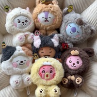 2026 Neue Hochwertige Bt-Serie Gewebte Plüschpuppe Kpop 20cm Cartoon-Tier Niedliche Sitzende BABY Koreanische Pop Weiche Spielzeuge Großhandel