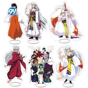 Support en acrylique double face Inuyasha Sesshomaru Kagome pour figurines <span class=keywords><strong>d</strong></span>'anime, <span class=keywords><strong>d</strong></span>écoration de <span class=keywords><strong>chambre</strong></span> <span class=keywords><strong>d</strong></span>'<span class=keywords><strong>otaku</strong></span> - Product Image 2