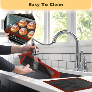 Micro Perforated Food Grade <b>Silicone</b> Durable Eco-Friendly Dishwasher Safe Oven <b>Baking</b> Mat 40*30cm for Macaron Pizza Bread Dough - Product Image 5