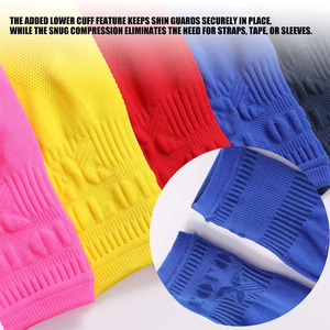<span class=keywords><strong>Calcetines</strong></span> <span class=keywords><strong>de</strong></span> Fútbol por Encima <span class=keywords><strong>de</strong></span> la Rodilla, Medias <span class=keywords><strong>de</strong></span> Compresión hasta la Pantorrilla, sin Pie - Product Image 3