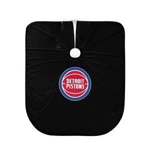 Capa de Peluquería Profesional con Estampado de los Chicago Bulls, Capa de Barbero PRO con Logotipo Grande de los Portland Trail Blazers, Poliéster Impermeable - Product Image 1
