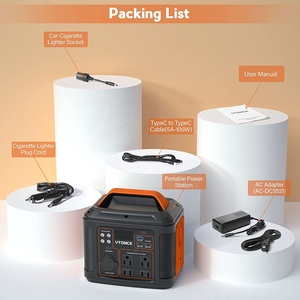 Générateur solaire portable 300W à onde sinusoïdale pure LiFePO4 MPPT pour le camping - Product Image 3