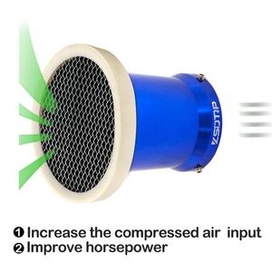 H76 CNC 50/55mm carburateur entonnoir à Air klaxon tasse carburateur filtre à Air tasse avec <span class=keywords><strong>filet</strong></span> en caoutchouc Beige pour carburateur P.W.K P.E O.K.O - Product Image 4