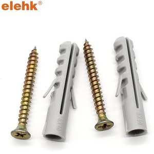 Elehk <span class=keywords><strong>สมอ</strong></span>เรือไนล่อนติดผนัง4*20 5*25 6*30 8*40 10*50 12*60 14*75 16*80<span class=keywords><strong>ม</strong></span><span class=keywords><strong>ม</strong></span>. สกรูปลั๊กเสียบผนังพร้อ<span class=keywords><strong>ม</strong></span>ปล<span class=keywords><strong>อก</strong></span>ยึดพลาสติก - Product Image 6