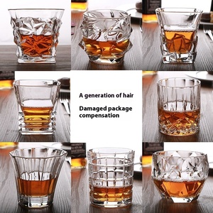 Verre à whisky classique transparent de style ancien, fabriqué en Chine, écologique, 301-400 ml, compatible lave-vaisselle, idéal pour les fêtes - Product Image 2
