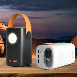 อินเวอร์เตอร์กำลังสูง 100W ชาร์จเร็ว พาวเวอร์แบงค์ลิเธียมไอออนแบบพกพา จั๊มสตาร์ท ชาร์จไร้สาย Type-C สำหรับกรณีฉุกเฉินกลางแจ้ง - Product Image 5
