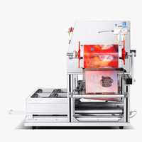 Machine à sceller les couvercles en aluminium pour récipient de bureau Machine à sceller les couvercles en aluminium Boîte à lunch Boîte à emporter Machine à sceller les plateaux