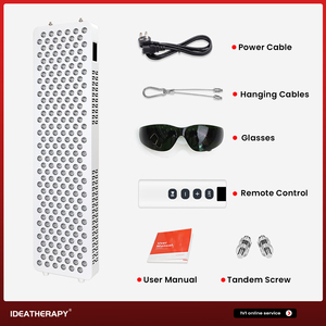 Dispositivo di Terapia a Luce Rossa <span class=keywords><strong>LED</strong></span> IDEATHERAPY 92CM Mezzo Corpo Macchina <span class=keywords><strong>PDT</strong></span> a Infrarossi per Uso Clinico e Domestico - Product Image 6