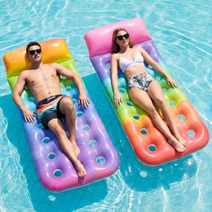 Flotteurs de piscine pour adultes, transats flottants robustes, radeaux de piscine pour l'été, la plage, le lac, les fêtes amusantes - Product Image 1