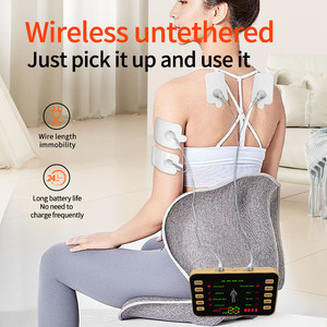 Mesin Terapi Berkualitas Tinggi SHOmfrs <span class=keywords><strong>Stimulator</strong></span> Akupunktur Elektronik dengan Sandal Pijat Unit TENS untuk Pereda Nyeri - Product Image 6