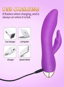Swing Rabbit <b>Vibrator</b> With Dual Stimulation Sex Toy <b>Vibrator</b> for Women - Product Image 5