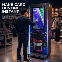 Máquina Expendedora de Tarjetas Pokémon TCG Comercial al por Mayor, Máquina Expendedora Automática de Tarjetas Coleccionables de Gran Capacidad