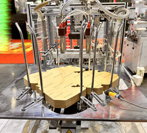 Nhà Máy Giá Tự Động Trái Cây Hộp Làm Máy Thức Ăn Nhanh Ăn Trưa Hộp Carton Hình Thành Máy Làm - Product Image 3