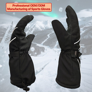 Gants chauffants imperméables pour l'hiver, à batterie électrique rechargeable, température réglable, pour le snowboard, la moto - Product Image 4