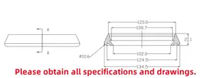 PVC-U Water Supply Plastic Buisleidingen Socket R Affakkelen Rubber Afdichting Pakking Irrigatie Waterbesparende Riolering Baggeren Undergro