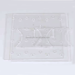 Rõ ràng Acrylic hiển thị thực phẩm đứng 16 Mini Acrylic cupcakes Lollipop chủ lucite perspex bánh Pop đẩy Pop hiển thị đứng - Product Image 2