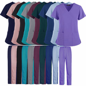 Vente en gros d'uniforme médical classique et multicolore pour femme, ensemble de gommage, pour <span class=keywords><strong>esthéticienne</strong></span> - Product Image 1