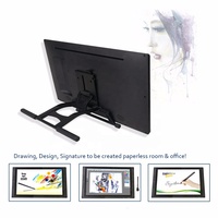Profesyonel Tasarım Sanatçısı 22 İnç LCD İnteraktif Yazma Dijital Ekran 1920x1080 Çözünürlük 8192 Kalemli Grafik Tablet Monitör