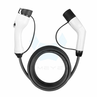 TIMEYES CE a passé le câble de charge Type2 32A EVSE AC 250V 7.5KW Type 2 à Type 1 câble de charge EV