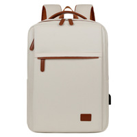 Sac à dos professionnel simple, imperméable et respirant en denim avec doublure en polyester, sac de voyage pour ordinateur portable et sac d'école