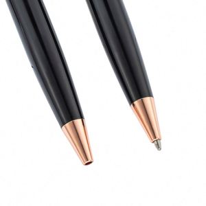 Wholesale High Quality <b>Multiple</b> <b>Colors</b> Metal Ballpoint <b>Pen</b> Bulk Custom Logo Custom Brand 1.0mm Writing Width School Office - Product Image 2
