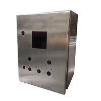 Boîtier de rangement pour petits boîtiers électriques, boîtier en métal, feuille de batterie, armoire en acier étanche, mur extérieur pour boîtes à gaz et électriques en fer