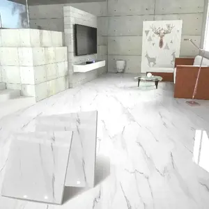Casa doccia marmo bianco blocco carreaux de maison piastrelle da parete pavimento in marmo bianco 60x60