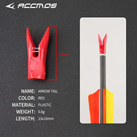 Embout de flèche en Y de 6,2 mm pour tir rapide, avec nock et queue rapide, pour le tir à l'arc, la chasse, la pratique du tir et comme accessoire DIY