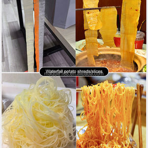 Loại mới của nhãn hiệu/điện spiralizer rau <span class=keywords><strong>Slicer</strong></span> cho khoai tây cà rốt rễ sen táo bắp cải - Product Image 5