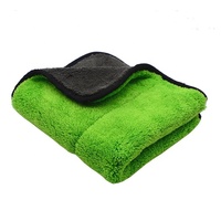 Handuk Mobil Ultra Lembut Bahan Coral Fleece Microfiber 800 GSM Cepat Kering Ukuran Besar Kain Pembersih Mobil Microfiber untuk Detailing