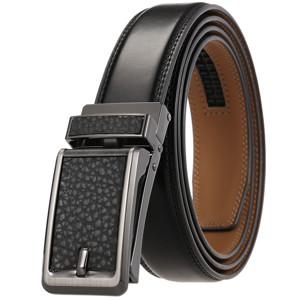 LY33-32317Stick leather buck+black belt