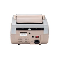 Compteur de devises professionnel JIENUO – Vitesse de 1000 pièces/min, trémie de 200 pièces, prise en charge de plusieurs devises (USD/EUR/GBP/INR/THB/PKR/TRL)