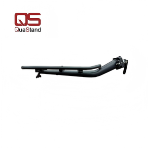 Estante trasero <span class=keywords><strong>de</strong></span> bicicleta duradero con logotipo láser personalizado compatible con OEM/ODM para montaje en <span class=keywords><strong>tija</strong></span> <span class=keywords><strong>de</strong></span> sillín compatible con luz trasera pequeña - Product Image 4