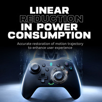 Thumbstick de jeu K-Silver TMR personnalisable Hot-Swap Force d'actionnement 70gf réglable Sortie analogique/numérique Aucune dérive