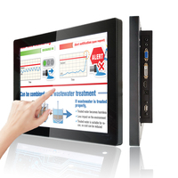Moniteur industriel personnalisé 15 HDMI Écran tactile capacitif LCD Affichage USB Moniteur à écran tactile interactif