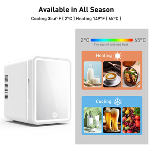 Must-Have Portable 4L <b>Mini</b> <b>Fridge</b> for Home Bedroom Beauty Makeup Skincare <b>Fridge</b> <b>Mini</b> Refrigerator - Product Image 4