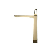 Robinet monocommande moderne en laiton pour eau chaude et froide, avec débit contrôlé, valve en céramique, finition chromée, pour lavabos à poser - Multiples