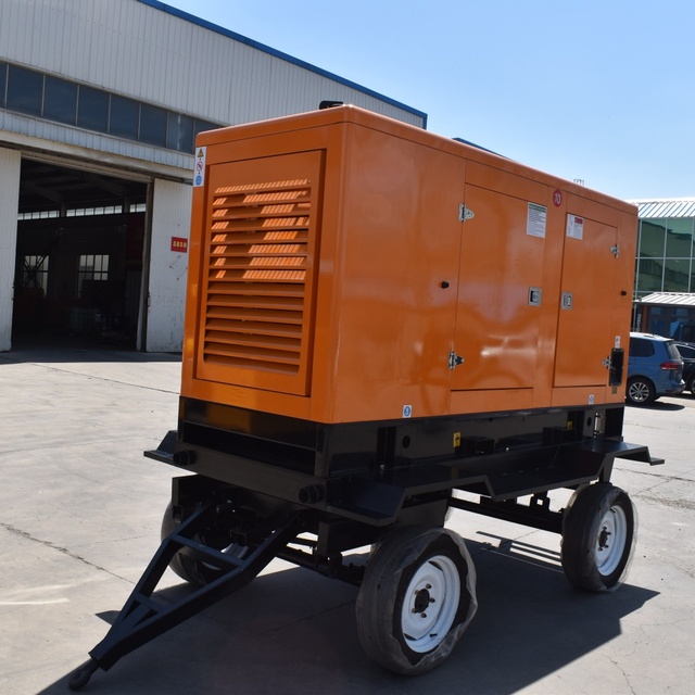 30kw 30kva  50kw 50kva 300 kw 3 Phase Super Silent Power Electric diesel Generator diesel 30kva 30kw Silent Trailer Soundproof