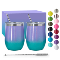 Gobelet de vin isolé sous vide Double paroi, de 10 ml, tasse à vin isolée, pour le camp