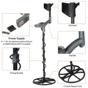 Detector de Metales Subterráneo Gold <span class=keywords><strong>Hunter</strong></span> T90, Detector de Metales Impermeable de Largo Alcance para Oro - Product Image 4