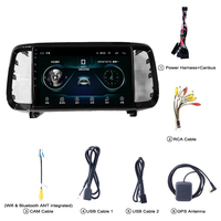 Unit Navigasi Mobil Pintar Android Untuk Hyundai Ix35 2011-2020, Layar Sentuh Kontrol Pusat, Mendukung Kamera Mundur