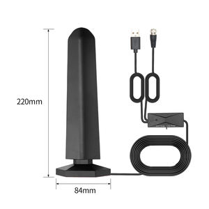 Antenne numérique intérieure HDTV amplifiée Smart TV avec prise en charge de la portée de 350 milles pour bâton TV Fire 4K 1080P - Product Image 1