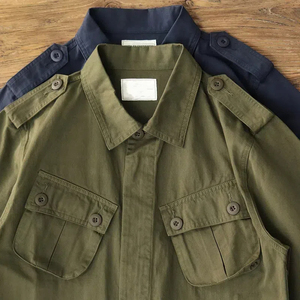 Commercio all'ingrosso della fabbrica autunno <span class=keywords><strong>giacca</strong></span> da uomo con risvolto Standard da esterno manica lunga <span class=keywords><strong>stile</strong></span> giapponese M65 - Product Image 5